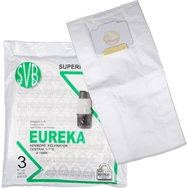 SVB Eureka Beam Central Vacuum Dustlock 3 Bags per Pack SVB Multi Ply for Electrolux Kelvinator MasterCraft 4464 Kenmore 50500 UMC18 BOSS (Pack of 3)