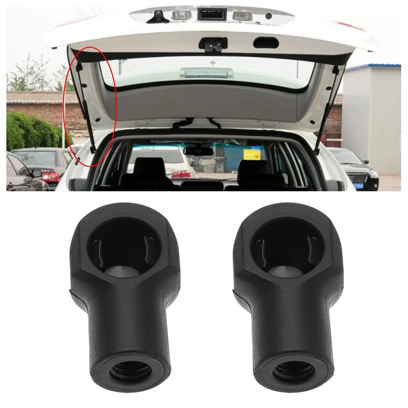 EMSea 4pcs Gas Spring End Tailgate Gas Spring Connector Plastic