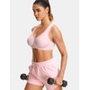 SYROKAN Women's Max Control Solid High Impact Plus Size Underwire