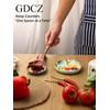 Colorful Hand Painted Spoon Rest Ceramic Large Spoon Holder for