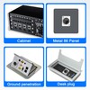 XMSJSIY D-type RJ11 panel mount phone connector CAT3 passage adapter