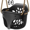 SELEWARE Heavy-Duty High Back Full Bucket Toddler Swing Seat with