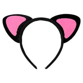 [Nestkanina] 猫耳 かわいい カチューシャ しっぽ 蝶ネクタイ ３点セット 子供 仮装 アイテム コスプレ ネコ 変装 小物 グッズ ハロウィン クリスマス パーティー イベント 学園祭 舞台 発表会 HBS027 (ピンク)