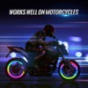 4x Colorful Auto Wheel Tire Tyre Air Valve Stem LED