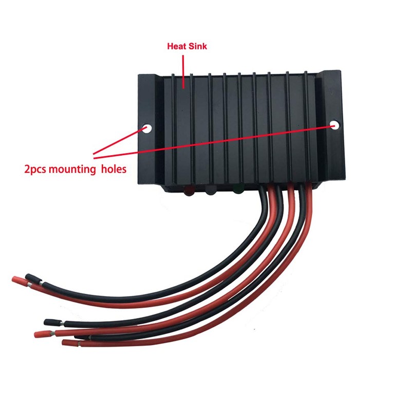 HUINE 10A PWM Solar Charge Controller Waterproof IP68 12V 24V