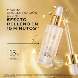 L'BEL - Concentré Sérum Relleno de Arrugas 15% Ácido Hialurónico Edición Limitada, Reduce Arrugas y Efecto Relleno, Piel Más Lisa e Hidratada, Uso de Día y de Noche