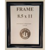 BUILDINGSINGS.COM Front Load Snap Poster/Picture Frame/Snap Frame Black, 8.5X11-REF24-1