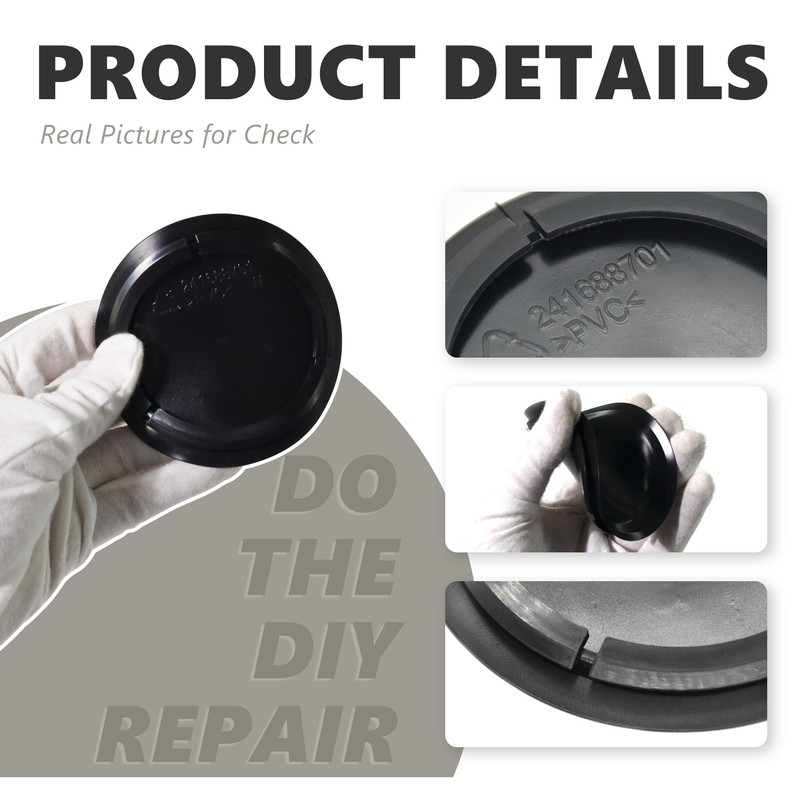 ZNTVW 241688701 Dispenser Door Seal Flap, Genuine Refrigerator Replacement Part