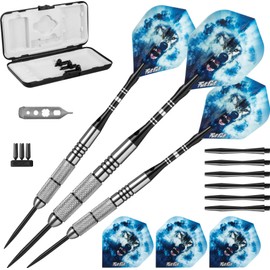 Fat Cat by GLD Products Unisex Predator Darts, Black UK