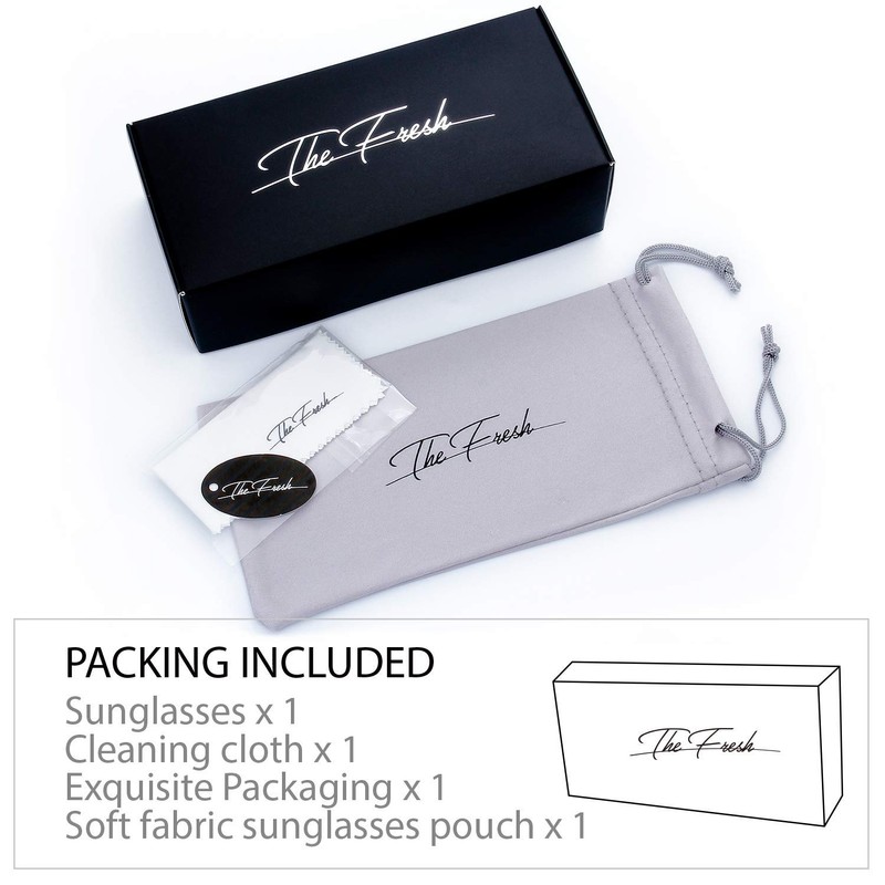 The Fresh Minimalist Small Rectangular Sunglasses Clear Eyewear Spring Hinge