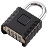 disecu® 1 Pack Large Heavy Duty 4 Digit Combination Lock,