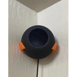 Esource HomePod Mini Wall  & Corner Mount Bracket Holder Accessory ORANGE!