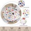 Round Tablecloth 150cm Butterfly Tablecloths Polyester Wipe Clean Table Cloth