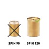 höfats - Spin Raiser 120 Gold - Increases Table Fireplace,