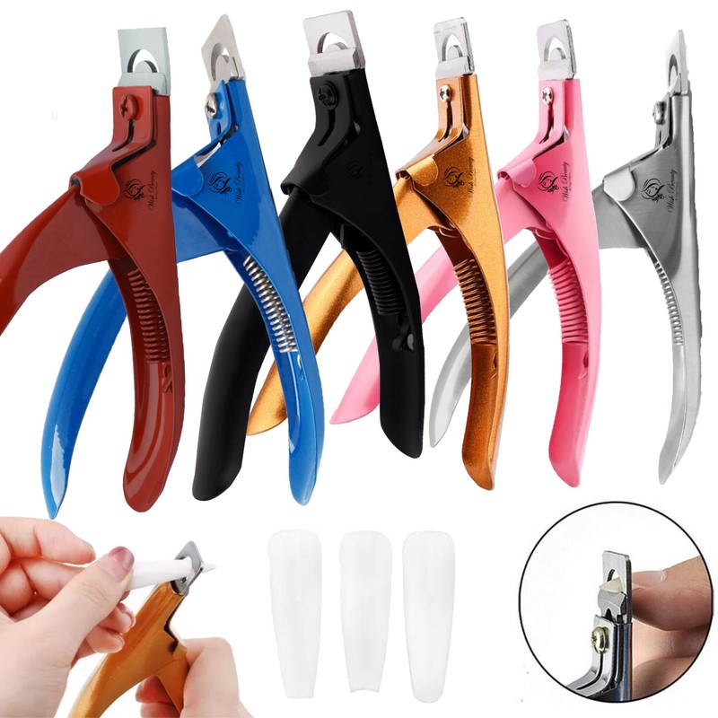 Nail Clippers Tip Cutters for Acrylic False Fake Gel Artificial