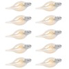 10PCS C35 LED Gold Filament Bulb 2700K 4W E14 Base