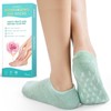 MoyRetty Moisturizing Silicone Gel Socks, 8.66 inches(Size M), for Dry