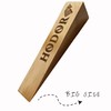 Hodor Door Stopper XL Natural Beech Wood Anti Slip Rubber