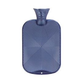 Fashy Crysal Star Mother of Pearl Navy 2.0L Hot Water Bottle