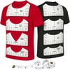 Timotech Set 9 Piezas Regla para Camisetas y Guía de