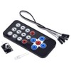 Fasizi 4pcs Infrared IR Wireless Remote Control Sensor Module Kits