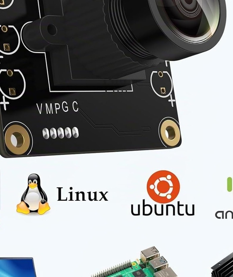 innomaker Cámara USB 2.0 UVC 1080P, 130 Gran Angular, Plug  Play para PC, Raspberry Pi, Jetson Nano y SBC. Compatible con Windows, Linux, Android y