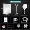 10 Inch High Pressure Rainfall Shower Head/Handheld Shower Combo with
