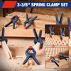WORKPRO Spring Clamp Set, 16-Piece 3-3/8" Nylon Spring Clamp with