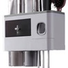 Wall Mounted Toothbrush Holder Multi Function Magnetic Absorption Bathroom Storage