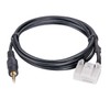 YONGJIANGXIA AUX Cable for Toyota Camry RAV4 Reiz 3.5mm Aux