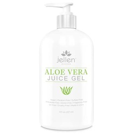 Jellen® Organic Conductive Facial Gel For Microcurrent, Ultrasonic, Galvanic and Radio Frequency Facial Treatment (8 Fl Oz)