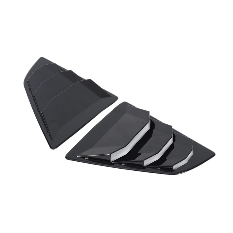 Daeiclru Rear Side Window Louvers Compatible with Nissan 370Z 2009-2020,