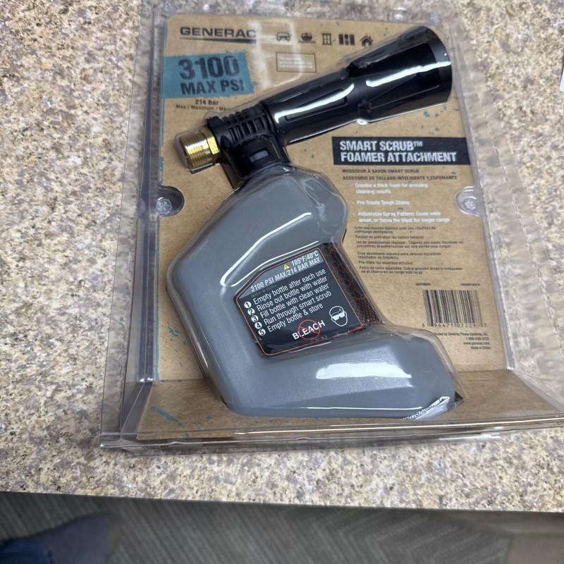 Generac® Smart Scrub™ Pressure Washer Foamer Attachment