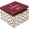 Primitives by Kathy I Love Us Decorative Hinged Box
