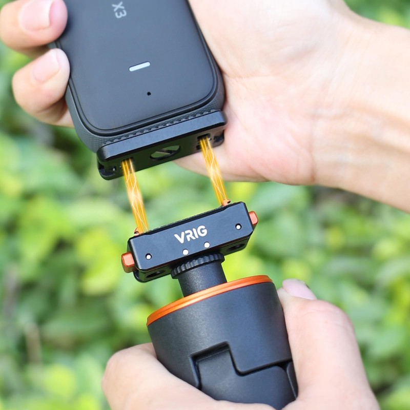 VRIG AC07 Insta360 Ace Pro Quick Release Metal Folding Adapter