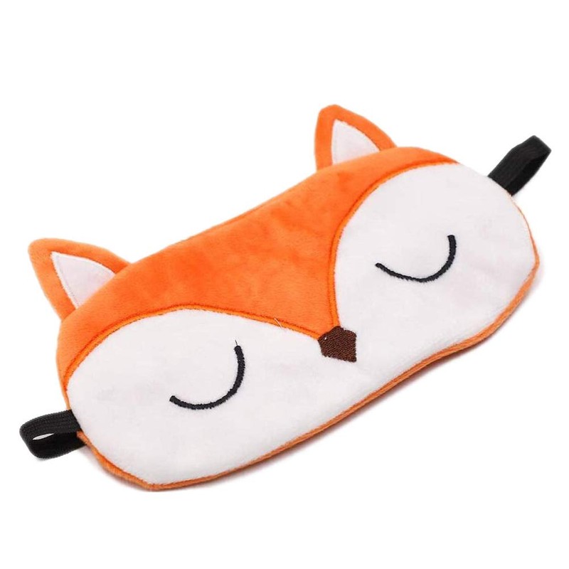 2 Pcs Kids Sleep Mask, Shinywear Fox Sleeping Mask Eye