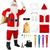 Santa Claus Costume for Men Santa Suit Adults 26pc Deluxe