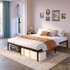 Kydins Queen Bed Frame 18 Inch Metal Platform Queen Bed