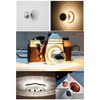 A60 Half Chrome Light Bulbs 3Pack 4 Watts(40W Equivalent)E27 Base