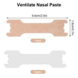 Cleminsta Nasenstrips Schnarchen, Nasenpflaster Gegen Schnarchen, 50 Stück Schnarchstopper Pflaster, Nasenstrips Besser Atmen für Schlafen Schnupfen