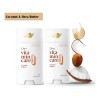 Desodorante Dove Vitamincar Coco Barra Sin Aluminio 72gr 2pz