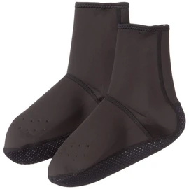 Kita No. 9860 Men's Inner Socks, Middle Length Type, L, Black