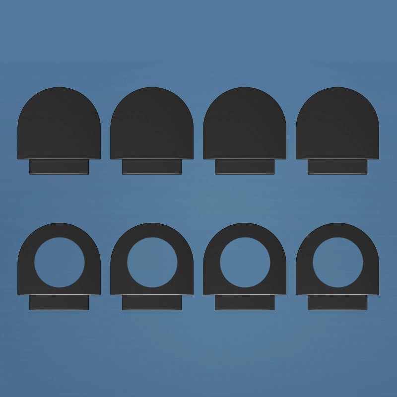 MICTUNING 8ft Trailer Cord with 7-Way Plug, Inline Junction Box