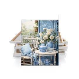 Twisted R Design 11x14 Al Fresco Tea Canvas Print Wall Art