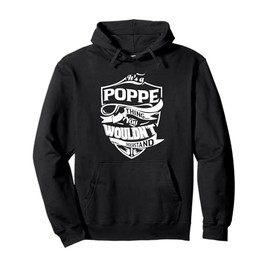 It is a POPPE Thing Gifts Pullover Hoodie