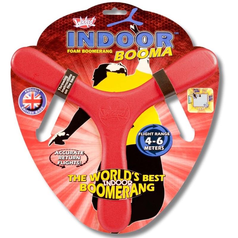 l&j Boomerang Aerodynamic Polymer, Highly Resistant, Precise Return, Long Range