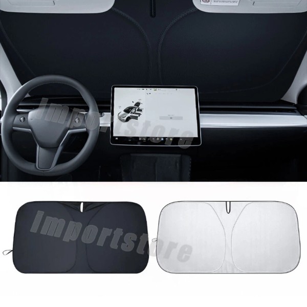 Unbranded Parabrisas plegable del coche sun shade Visor UV Heat
