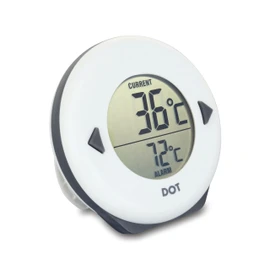 Thermapen DOT Digital Oven Thermometer for Meat Roasting — BBQ Thermometer Probe with Loud Alarm, Water-Resistant BBQ Meat Thermometer, Reads Up to 300 °C, 1.2m Meat Probe Included