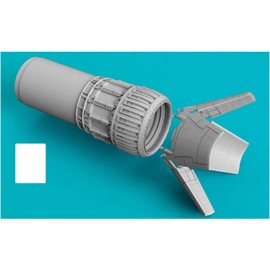 Less Kit 1/48 Republic F-105 Thunder Chief Afterburner (For Hobby Boss) Plastic Model Parts RSKU48-0139