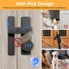 Barn Door Lock,180 Degree Flip Barn Door Locks and Gate